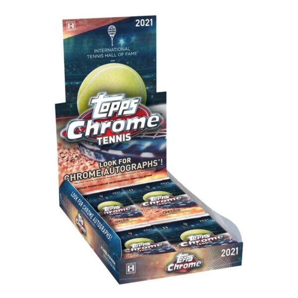 2021 Topps Chrome Tennis Hobby Box