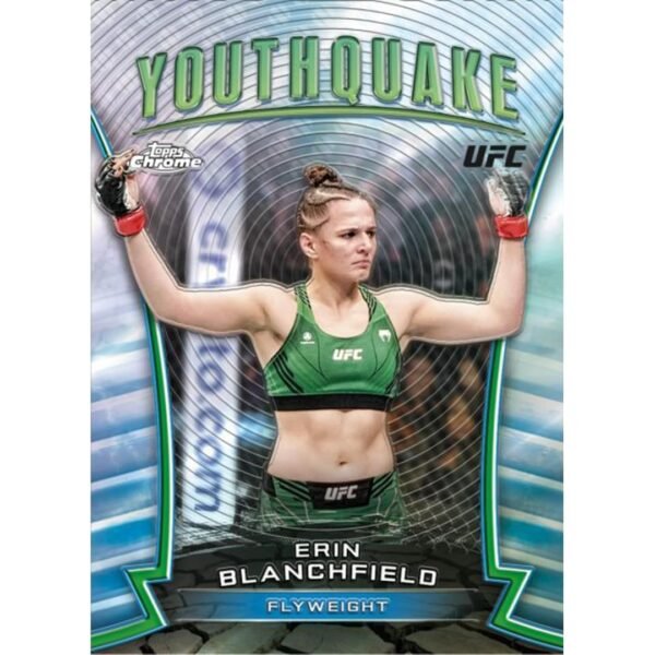 61R6y3a2VaL Topps UFC Chrome 2024 - Mega Box: 48 Collectible Trading Cards - Unisex - Multicolor Parallels - 1 Autograph Guaranteed