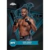 61Tm-OXt_OL Topps UFC Chrome 2024 - Mega Box: 48 Collectible Trading Cards - Unisex - Multicolor Parallels - 1 Autograph Guaranteed
