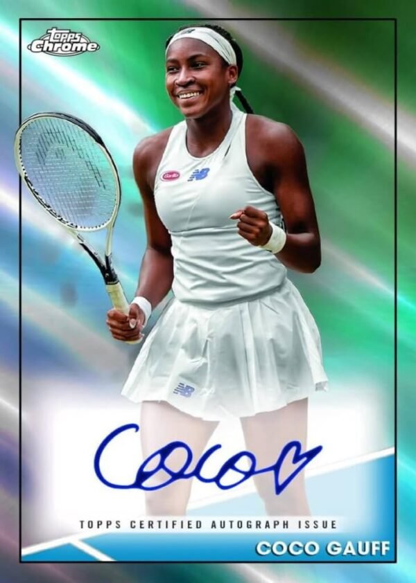 2021 Topps Chrome Tennis Hobby Box