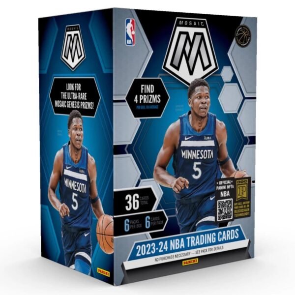 71BxA_4cKoL-1 2023-24 Panini Mosaic Basketball NBA Blaster Box