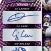 2024 Leaf Vivid Football Hobby Trading Card Box 5 Autographs