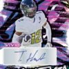 2024 Leaf Vivid Football Hobby Trading Card Box 5 Autographs