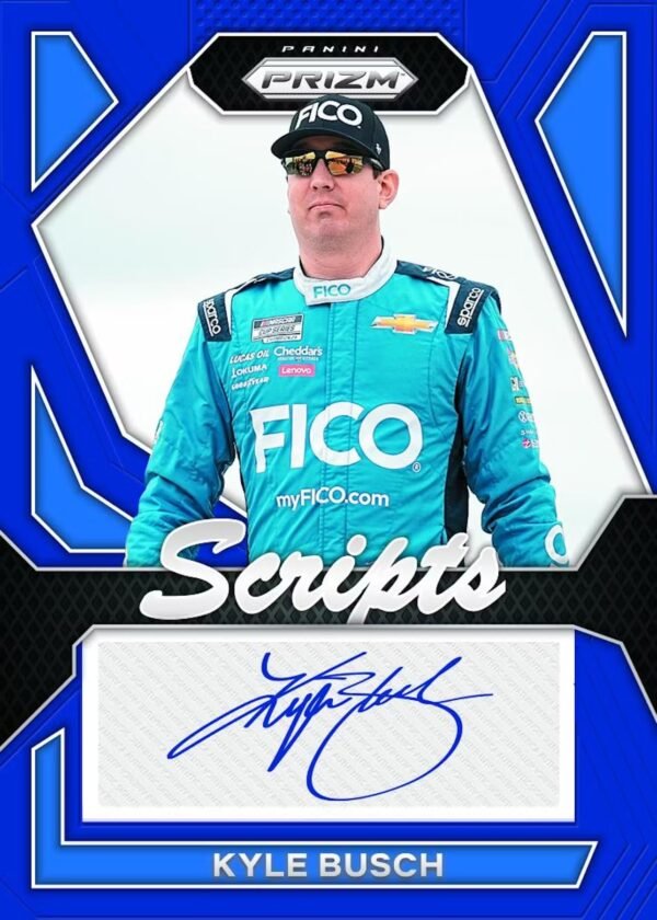 71PKXeNHZGL-1 2024 Panini Prizm NASCAR Racing Hobby Trading Card Box (3 Autographs Per Box)
