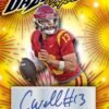 2024 Leaf Vivid Football Hobby Trading Card Box 5 Autographs